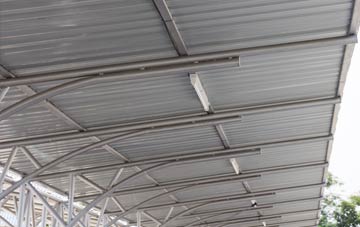 installing Norton Hill metal roofing